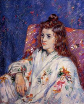 阿曼 吉約曼 Portrait of Madeleine 阿曼 吉約曼 Portrait of Madeleine